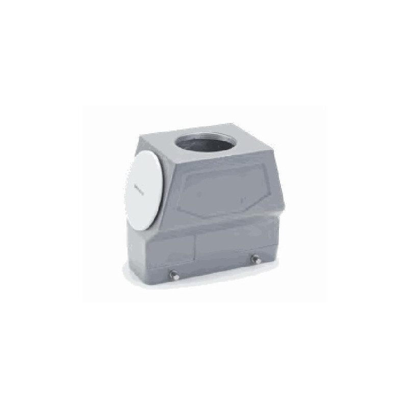 Capot 24B, alliage aluminium moulé, acier inoxydable, IP67, Sortie verticale, M50